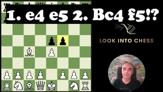 Learn to play Calabrese Gambit 1 e4 e5 2 Bc4 f5 [upl. by Hakym]