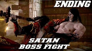 Dracula vs Satan Boss Fight  Castlevania Lords of Shadow 2 Ending [upl. by Maharba518]