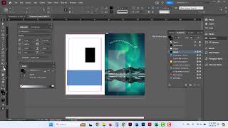 InDesign adding swatch colors and gradient swatches [upl. by Carina]