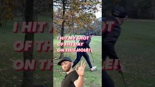 I hit my best shot of the day on this hole shorts golf fyp reels golfing wintergolf spurkgolf [upl. by Eibbil]