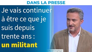 Je vais continuer à être ce que je suis depuis trente ans  un militant  Stéphane Ravier [upl. by Krysta]