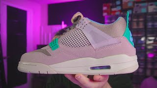 Jordan 4 quotUnion Taupe Hazequot Review  DHGate Shoes Review  Is DHGate a SCAM [upl. by Amadus]