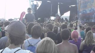 Attack Attack Stick Stickly Live Chicago Warped Tour 2011 [upl. by Bickart]