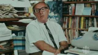 Scifi writer Ray Bradbury on violence laughter amp sadness CBC Archives  CBC [upl. by Reivazx]