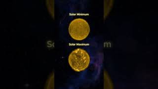 Solar minimum vs solar maximum  trendingshorts space sun astronomy shorts viralshorts [upl. by Larok]