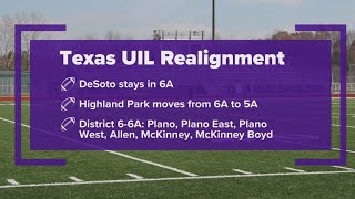 UIL reclassification realignment Heres which Texas schools are grouped together [upl. by Champaigne]