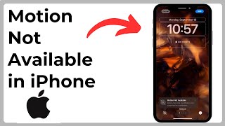 Live Wallpaper Motion Not Available in iPhone  How to Fix Live Motion Not Working on iPhone [upl. by Aitnic]