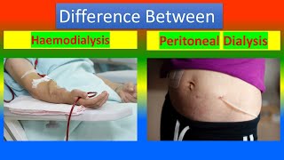 Difference between Hemodialysis and Peritoneal Dialysis [upl. by Carhart380]