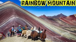 Rainbow Mountain Cusco Peru [upl. by Annoya]