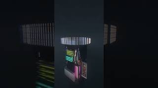 A quick cyberpunky tower building tutorial in Minecraft [upl. by Ariaec155]