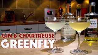 🔞 The Greenfly Cocktail 2 Ways Gin amp Chartreuse Recipe  Cocktails After Dark [upl. by Aital]