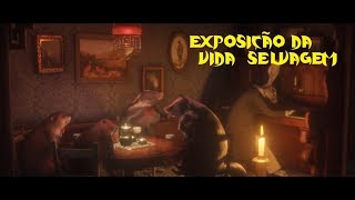 Red Dead Redemption 2  Exposição da Vida Selvagem  Estátua do Esquilo usada para o Troféu quotÉ Artequot [upl. by Aerdnael]