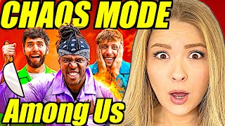 SIDEMEN AMONG US IN REAL LIFE CHAOS MODE EDITION Reaction [upl. by Htidirrem113]