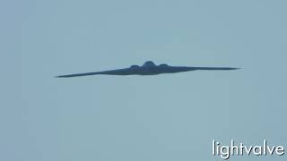 B2 Spirit Flyover Rose Parade 2022 [upl. by Eugine403]