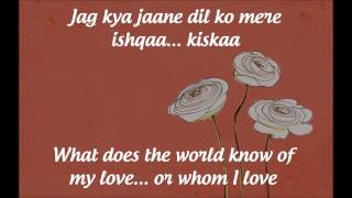 quotTumhi Ho Bandhuquot Lyrics amp English Translation  quotCocktailquot 2012 [upl. by Hameean116]