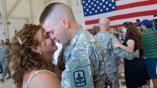 Soldiers Coming Home Surprise Compilation 2016  7 [upl. by Bonny627]