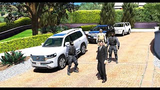 TOYOTA LAND CRUISER VXR GAMEPLAY GTA 5 2024 quot REALISTIC GRAPHICS quot WITH HIGH END SECURITY [upl. by Noside416]