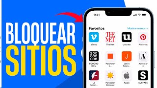 Cómo BLOQUEAR PAGINAS para ADULTO en Safari en iPhone [upl. by Herrera672]