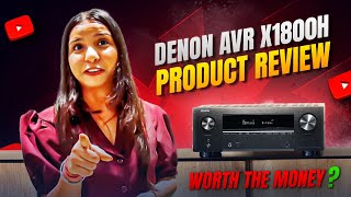 Is This the Best Budget 72 AV Receiver Denon AVR X1800H Most Honest Review You Need to See [upl. by Yrahcaz]