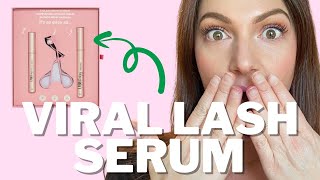 Viral Lash Serum Review  Lash Therapy Australia [upl. by Ayadahs198]