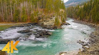 4K Best Scenic Nature Places of Canada  Stunning Rivers  Relax Video with Nature Sounds  Part 1 [upl. by Daly]