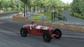 Assetto Corsa 1925 Alfa Romeo P2 at Prinzen Park [upl. by Yznil]