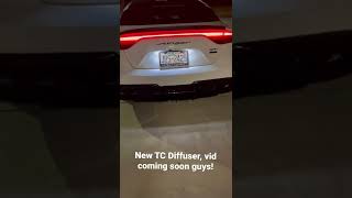 Kia Stinger gt1 tc diffuser ark downpipes mbrp exhaust  Jb4 tuned [upl. by Juanita591]