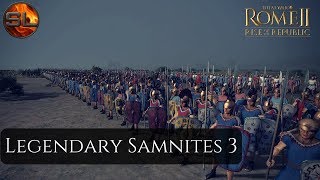 Total War Rome 2  Rise of the Republic  Legendary Samnites Campaign 3 [upl. by Assetal]