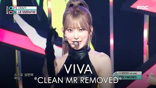 CLEAN MR REMOVED LE SSERAFIM  CRAZY  Show MusicCore 240831 MR제거 [upl. by Nyrmac]