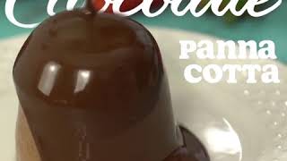 Simple recipe chocolate panna cotta [upl. by Leiser616]