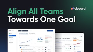 Align All Teams With Our New App Oboard’s Biggest Release Yet [upl. by Olympias]