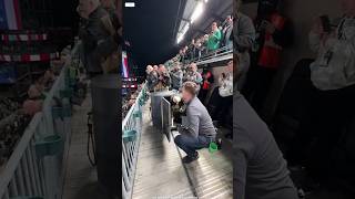 The eagle searched for his mistress throughout the stadium shortvideos [upl. by Novick905]