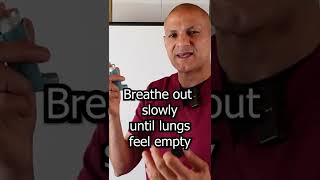 How to use your asthma inhaler Learn the correct technique for your Ventolin inhaler shorts [upl. by Niarb]