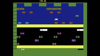 Frogger Atari 2600 [upl. by Akinorev]