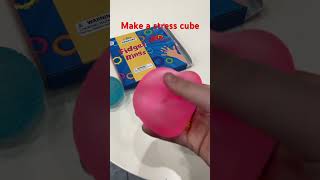 Make a pie out of LESONG’s stress cube sensoryplay sensoryactivitiesforautism sensorytoys [upl. by Eisac]