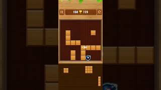 Wood Block Puzzle  Bomb Mode Shorts [upl. by Anelej]