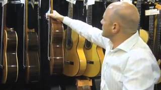 Manuel Rodriguez Spanish Guitar Buying Tips Flamenco Guitar versus Classical Guitar [upl. by Aihseyt315]