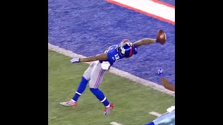 Best 10 catches in NFL history [upl. by Ardnohsed]