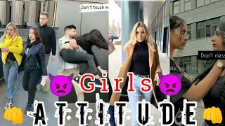 👿Girls Attitude Videos 👿Best Viral Attitude Tik Tok Video👿🦁Chukka All Vissa🦁 [upl. by Oelak]