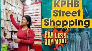 KPHB street shopping for girlsbudget friendlycollege girlsfashion [upl. by Noed]