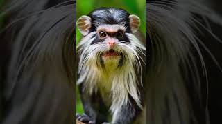 The Charming Emperor Tamarin animals naturelovers funfacts wildlife facts funknowledge [upl. by Anastos]