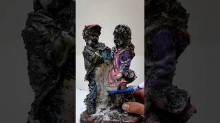 Cleaning DIRTIEST COUPLE Statue in UAE🇦🇪🧽 shorts [upl. by Ginni]