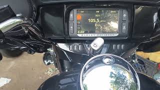 Harley Street Glide Eitms cylinder deactivation [upl. by Arykat]