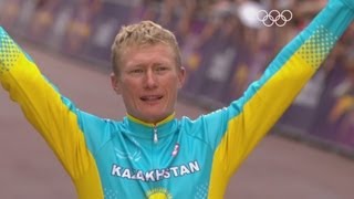 Vinokurov Gold  Mens Road Race  London 2012 Olympics [upl. by Ozzy144]