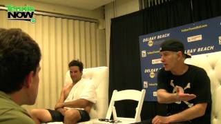 Catching Up with John McEnroe amp Patrick Rafter Part 3 [upl. by Elpmid135]