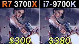 Ryzen 7 3700X Vs i79700K  Stock and Overclock Benchmarks [upl. by Lolita]