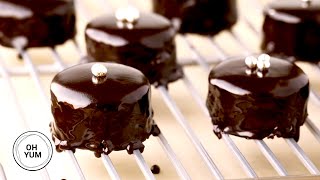 Professional Baker Teaches You How To Make CHOCOLATE GLAZED TREATS [upl. by Adnylam62]