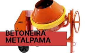 BETONEIRA METALPAMA 400L [upl. by Conlee]