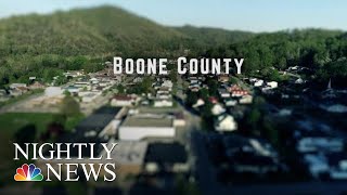 Saving Boone County Fighting For Lives In A Place Ravaged By Opioids  NBC Nightly News [upl. by Jobey]