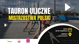 Tauron Uliczne Mistrzostwa Polski w jeździe szybkiej na wrotkach 29 czerwca 2024 Wrocław [upl. by Micco]